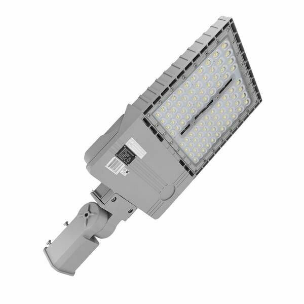 Beyond Led Technology LED Area Light | 320 Watt | 44800 Lumens | 5000K | 100V-277V | Slip Fitter Mount | Grey Housing BLT-ALHL320W-50K-III-ZR-S-G